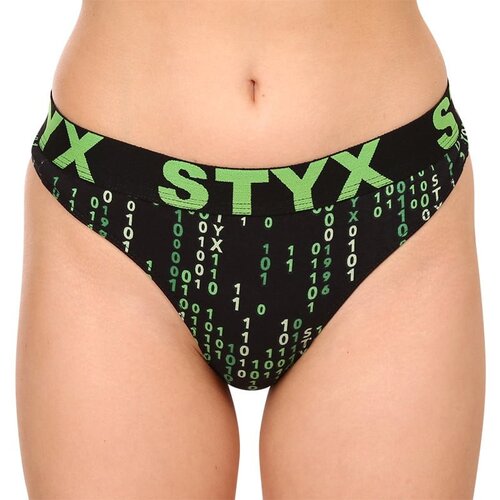 STYX Women's Thongs art sports rubber code Slike