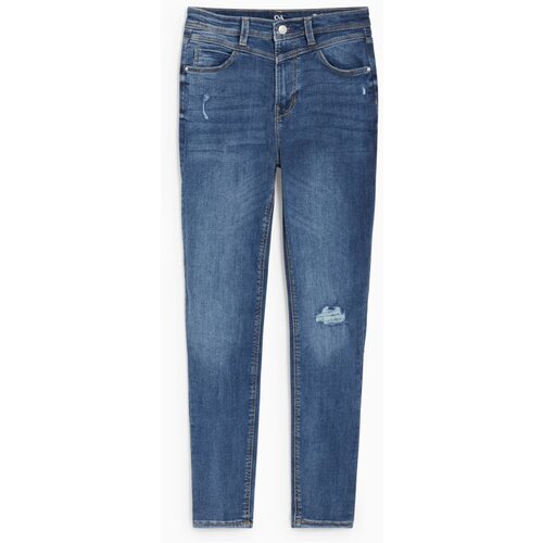 CA muške teksas farmerke, skinny fit, tamnoplave Slike
