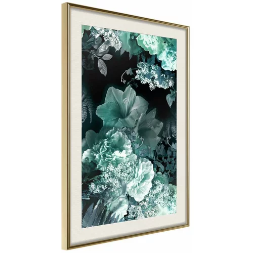  Poster - Frosty Bouquet 20x30
