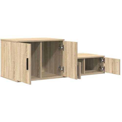  Ormar za pohranu od Sonoma hrasta 118x41x40 cm Slike