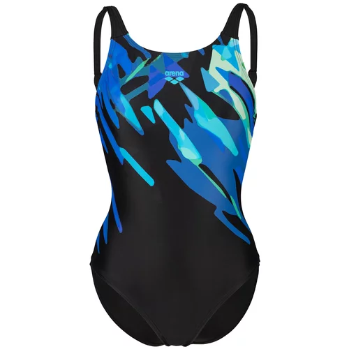 Arena Jednodijelni kupaći kostim 'TALEA ' plava / svijetlozelena / crna