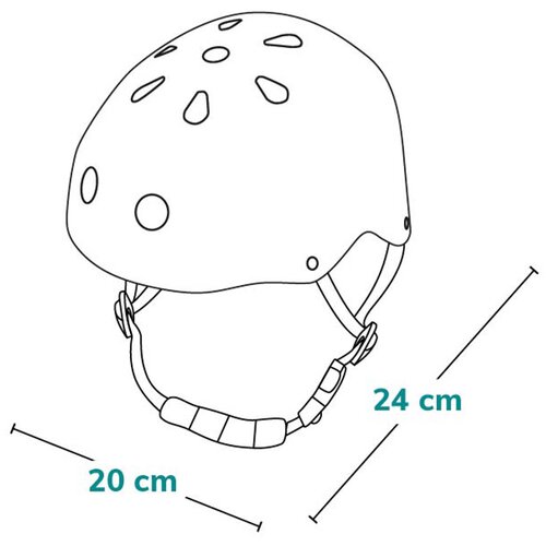 Lionelo kaciga Helmet, White Slike