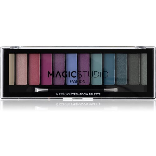 Magic Studio 12 Colors Eyeshadow Palette paleta sjenila za oči 02 Fashion 12x1.5 g Slike