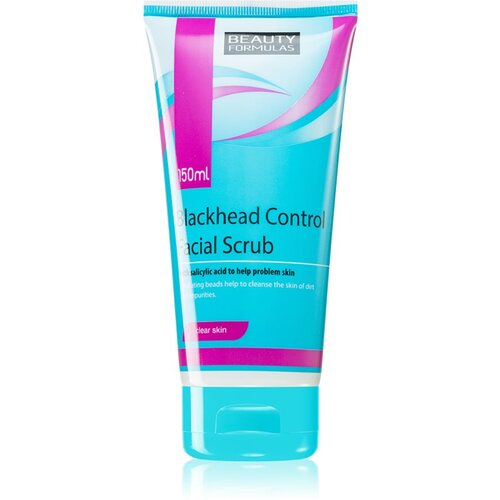 Beauty Formulas Clear Skin Blackhead Control čistilni piling proti črnim pikicam 150 ml Cene