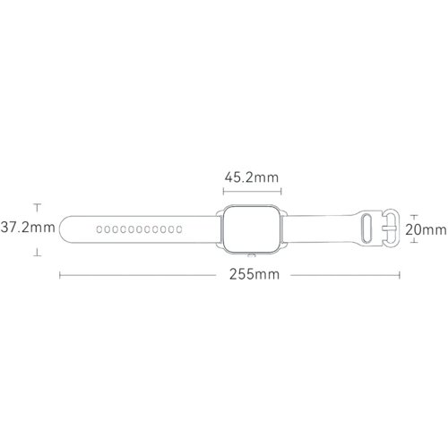 Haylou RS4 LS12 pametna &amp;scaron;portna ura - srebrna Slike