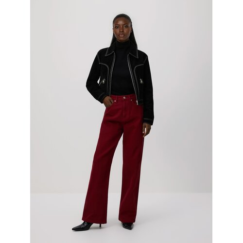 Reserved Straight fit traperice - crvena Cijene