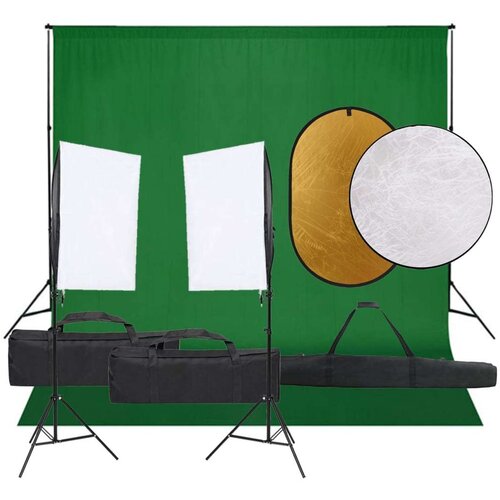  Komplet za foto studio z lučmi, ozadjem in odbojnikom, (5000288565) Cene