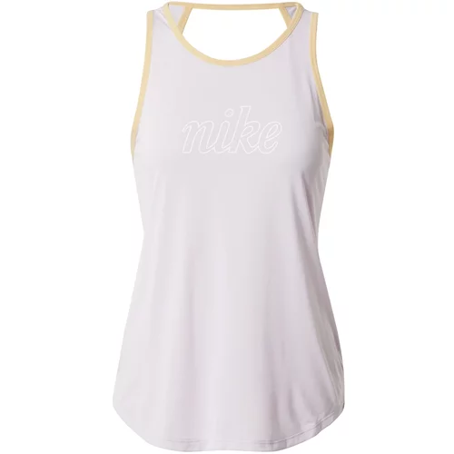 Nike Sportski top pastelno ljubičasta / bijela