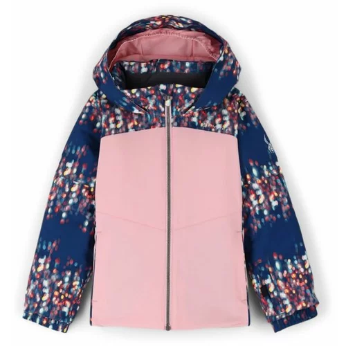 Spyder CONQUER Skijaška jakna za djevojčice, ružičasta, veličina