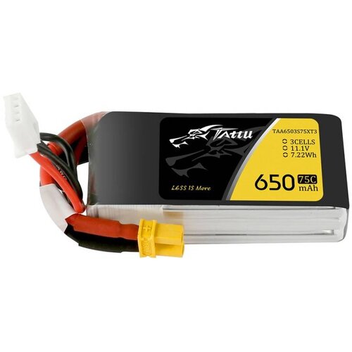 Tattu BATTERY LIPO BATERIJA ZA MODELE RC DRONOV 650MAH 11 1V 75C, (5000291029) Cene
