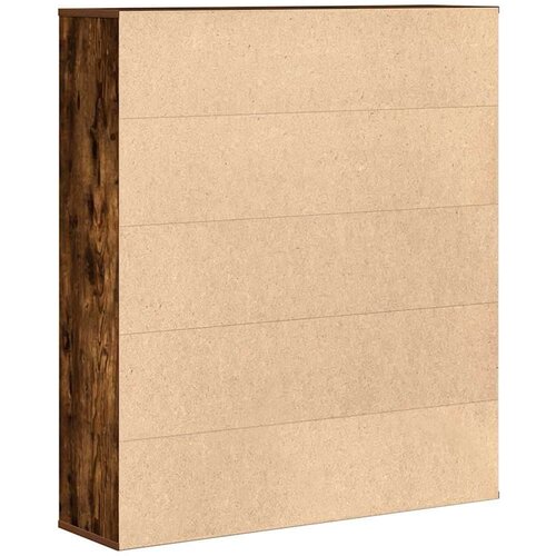 VidaXL Regal za knjige boja hrasta 89x24x101,5 cm konstruirano drvo Slike