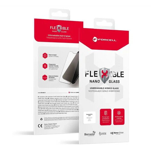 forcell Flexible Nano Glass - hibridno staklo za iPhone 15 Cijene
