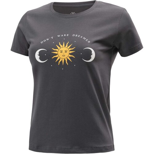 BRILLE Ženska majica kratkih rukava Sun & Moon, Tamnosiva Cene