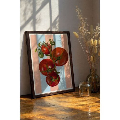 WALLXPERT Artmoscrv24-3348 Multicolor Decorative Framed MDF Painting Cene