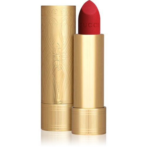 Gucci Beauty Rouge &amp;agrave; L&amp;egrave;vres Matte Lipstick matirajući ruž za usne nijansa 501 Constance Vermillon 3.5 g Slike