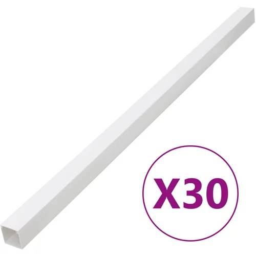 vidaXL Kabelska cev 60x40 mm 30 m PVC