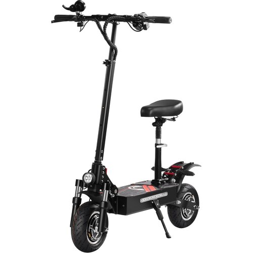 Shengmilo električni skuter boyueda Q7Pro z baterijo velike zmogljivosti 52 v 19 ah 2*1600 w dvojni motor 70 km/h največja hitrost 10-palčni električni skuter, (21692251) Cene