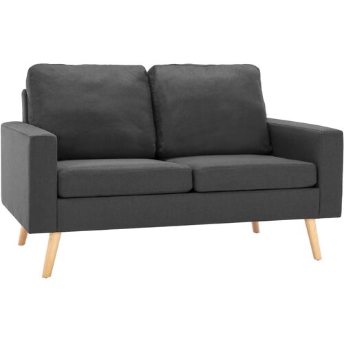 Maison Chic kavč - Sofa - Kanape dvosed temno sivo blago, (21726832) Cene