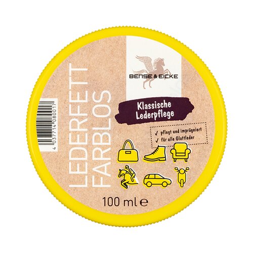 Bense & Eicke Brezbarvna mast za usnje - 100 ml Cene