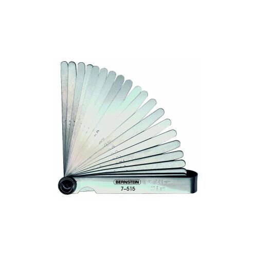 Bernstein Tools Mjerač razmaka (&amp;scaron;pijun) 7-515 Bernstein mjerno područje 0,10 - 2,0 mm Slike