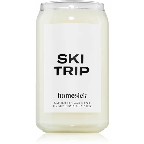 homesick Ski Trip dišeča sveča 390 g