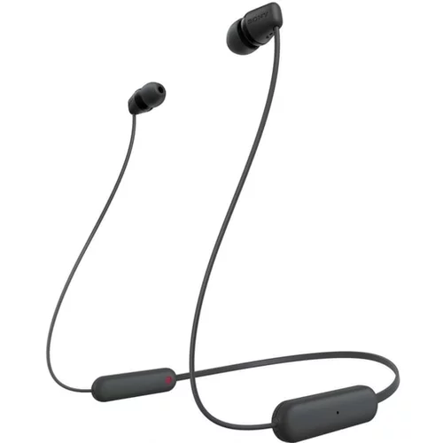 Sony bluetooth slušalke WIC100B.CE7, črne