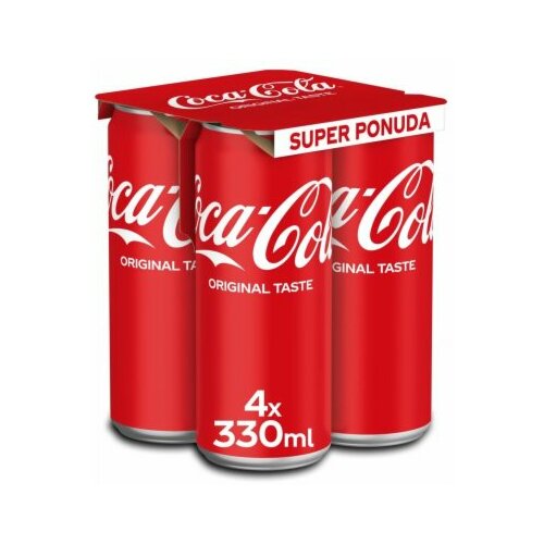 Coca-Cola sok coca-cola 4x0,33 limenka Cene