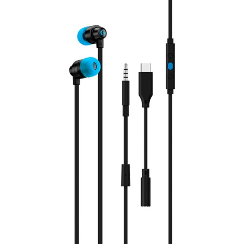 Logitech G333 Gaming stereo z mikrofonom črne slu&amp;scaron;alke Slike