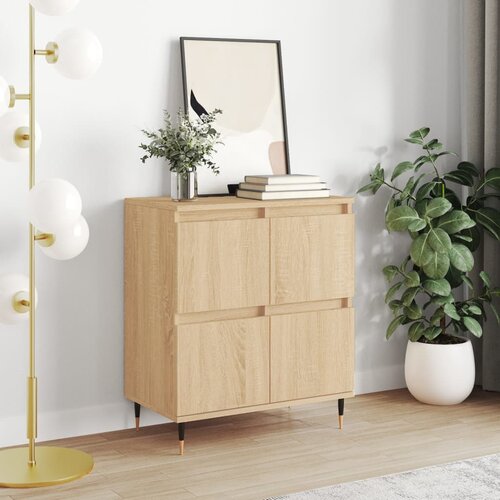 vidaXL Komoda boja hrasta sonome 60 x 35 x 70 cm od konstruiranog drva Cene