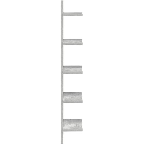  Polica na zidu 2 kom. Betonska siva 22 x 15 x 100 cm Slike