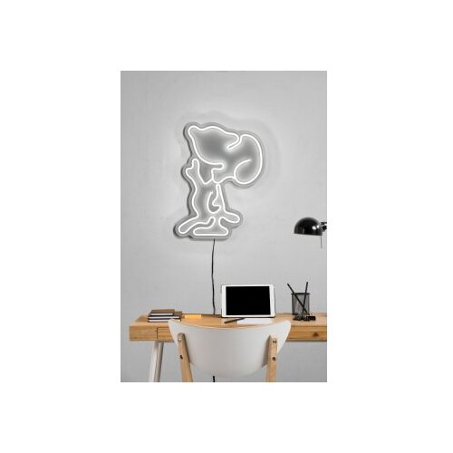 WALLXPERT dekorativna plastična led rasveta cartoon dog white Cene