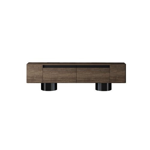 Hanah home Hanah Kućna TV komoda, boemski stil, 120x50x30cm, smeđa Slike