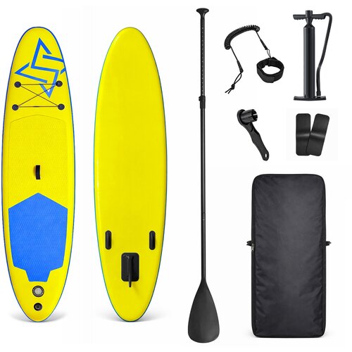  SUP Solo daska na naduvavanje za 1 osobu, 315×76×15 cm, nosivost 160 kg, žuta Cene