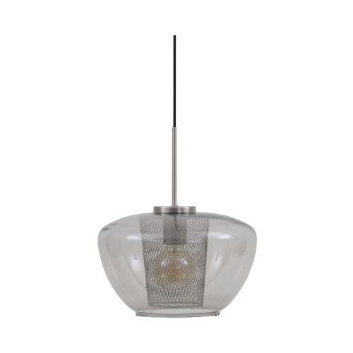 BRILONER 4016-014 - visilica na sajli SEVENTIES 1xE27/40W/230V zadimljeno siva Slike