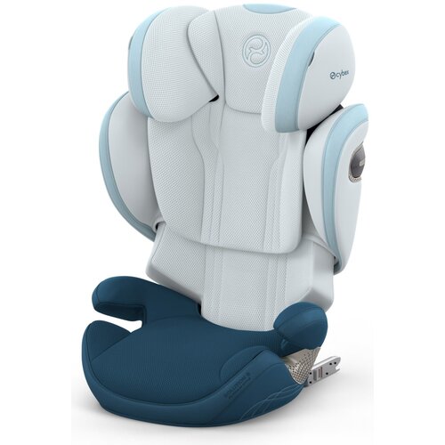 Cybex Avtosedež 100-150 cm Solution S i-Fix Platinum Style Model opal blue Slike