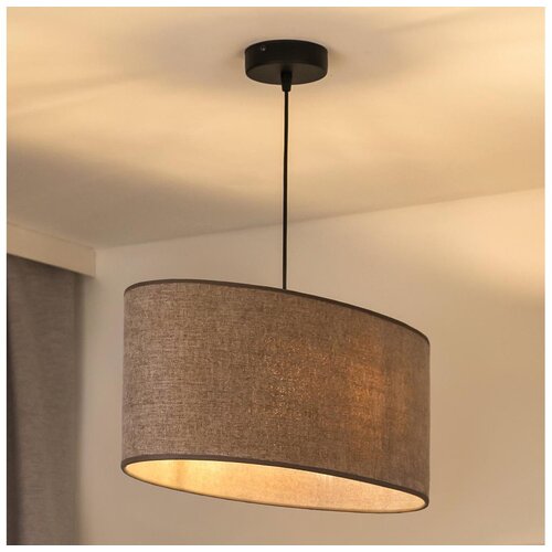  Duolla - Visilica na sajli OVAL 1xE27/15W/230V braon Cene