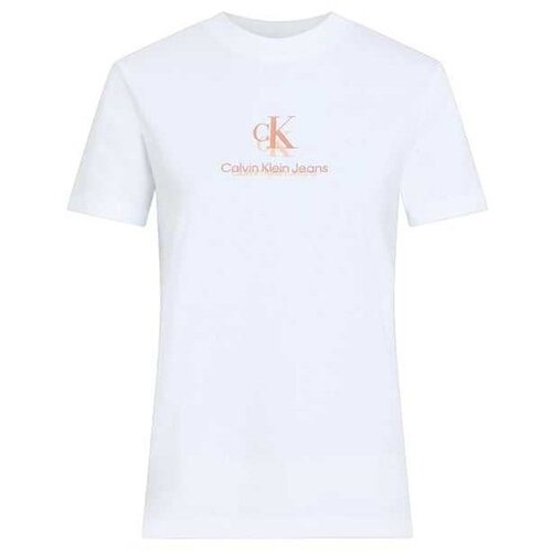 Calvin Klein bela ženska majica CKJ20J225545-YAA Slike