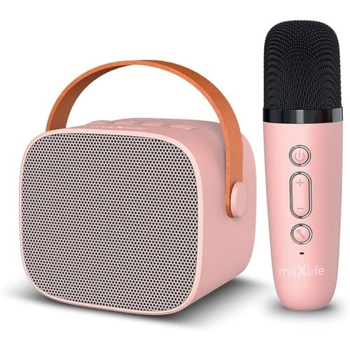  Zvučnik Maxlife MXKS-100 bluetooth karaoke s mikrofon, pink Cijene