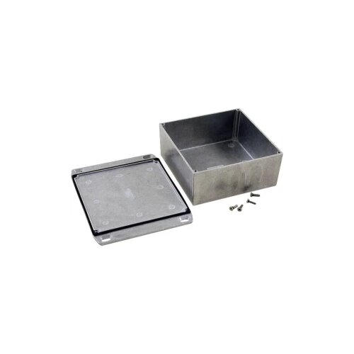 Hammond Electronics Univerzalno kući&amp;scaron;te 125 x 125 x 57 Aluminijum Prirodna 1590WKKFL 1 ST Slike