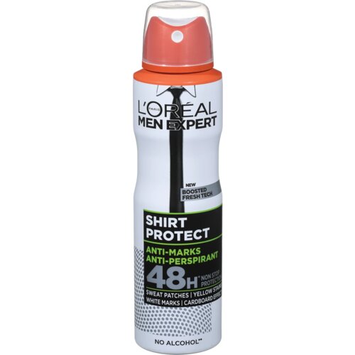 L´Oréal Paris l'oreal paris men expert shirt protect dezodorans u spreju 150 ml Cene
