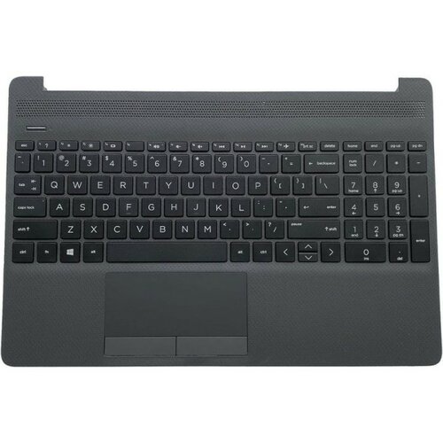 NEDEFINISAN Palmrest (C Cover) sa tastaturom za laptop HP 250 255 256 G8 15-DW tamno sivi/crni Slike