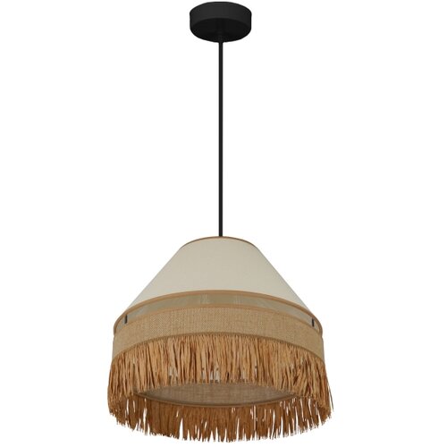  Brilagi - Visilica na sajli WINNETOU AVIGNION 1xE27/15W/230V, prečnik 35 cm, braon/krem Slike
