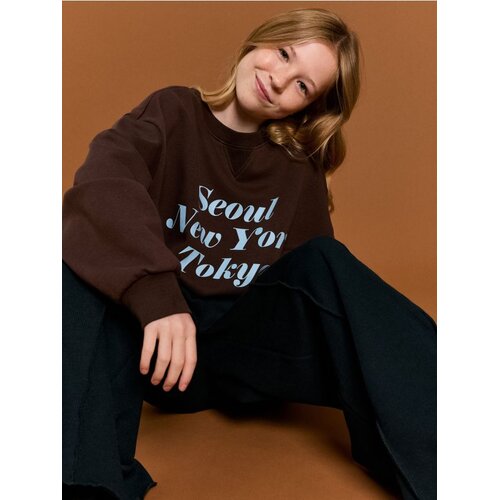 Sinsay Crewneck dukserica s natpisom Cijene