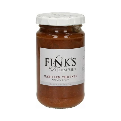 Fink's Delikatessen Marelični chutney s curryjem in kokosom