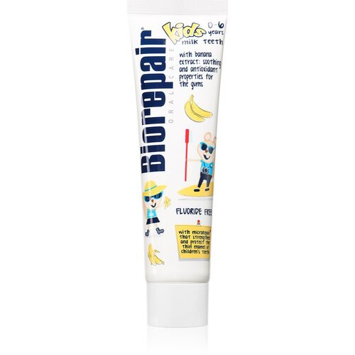 Biorepair Kids 0-6 Years zobna pasta za otroke Banana 50 ml Cene