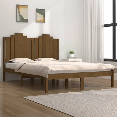 za krevet od masivne borovine boja meda 120 x 200 cm
