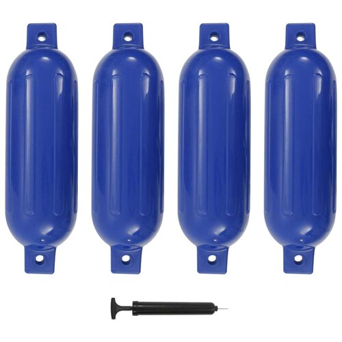 vidaXL odbojniki za čoln 4 kosi modri 51x14 cm pvc Cene