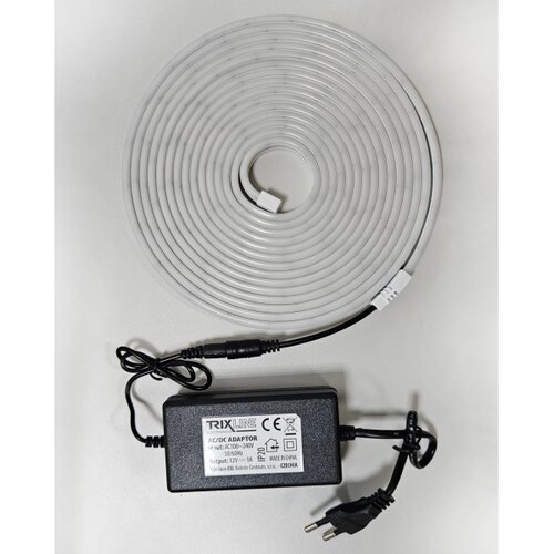  led fleksibilna traka neon LED/10W/230V 5 m IP65 bela Slike