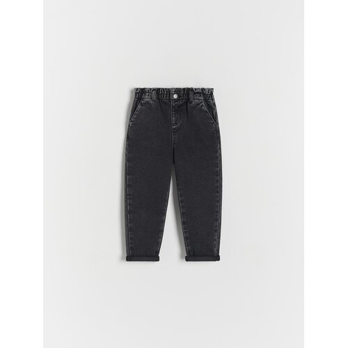 Reserved hlače classic denim baggy - siva Cene