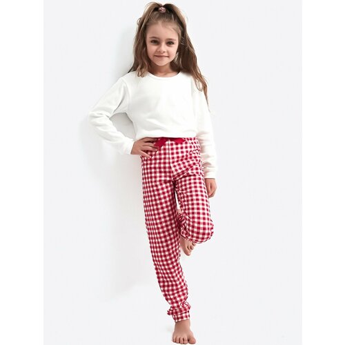 Sensis Pyjamas Perfect Kids Girls Christmas 110-116 cream 001 Slike